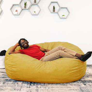 Oversized bean bag discount couch